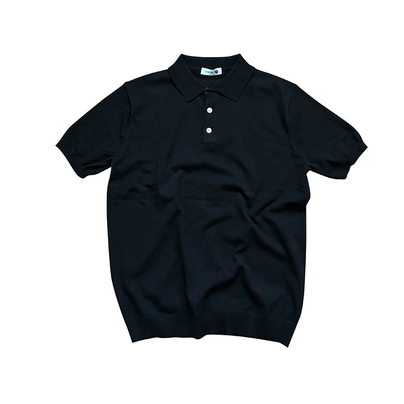 UNF Knitted Casual Polo Shirt