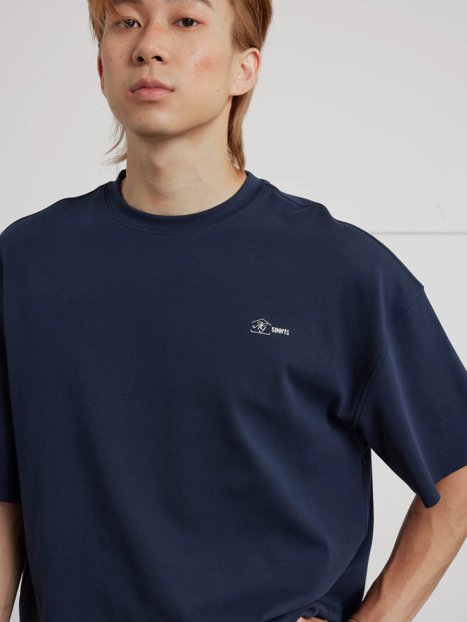 AFTERGLOW Soft Waxy Breathable Casual TEE