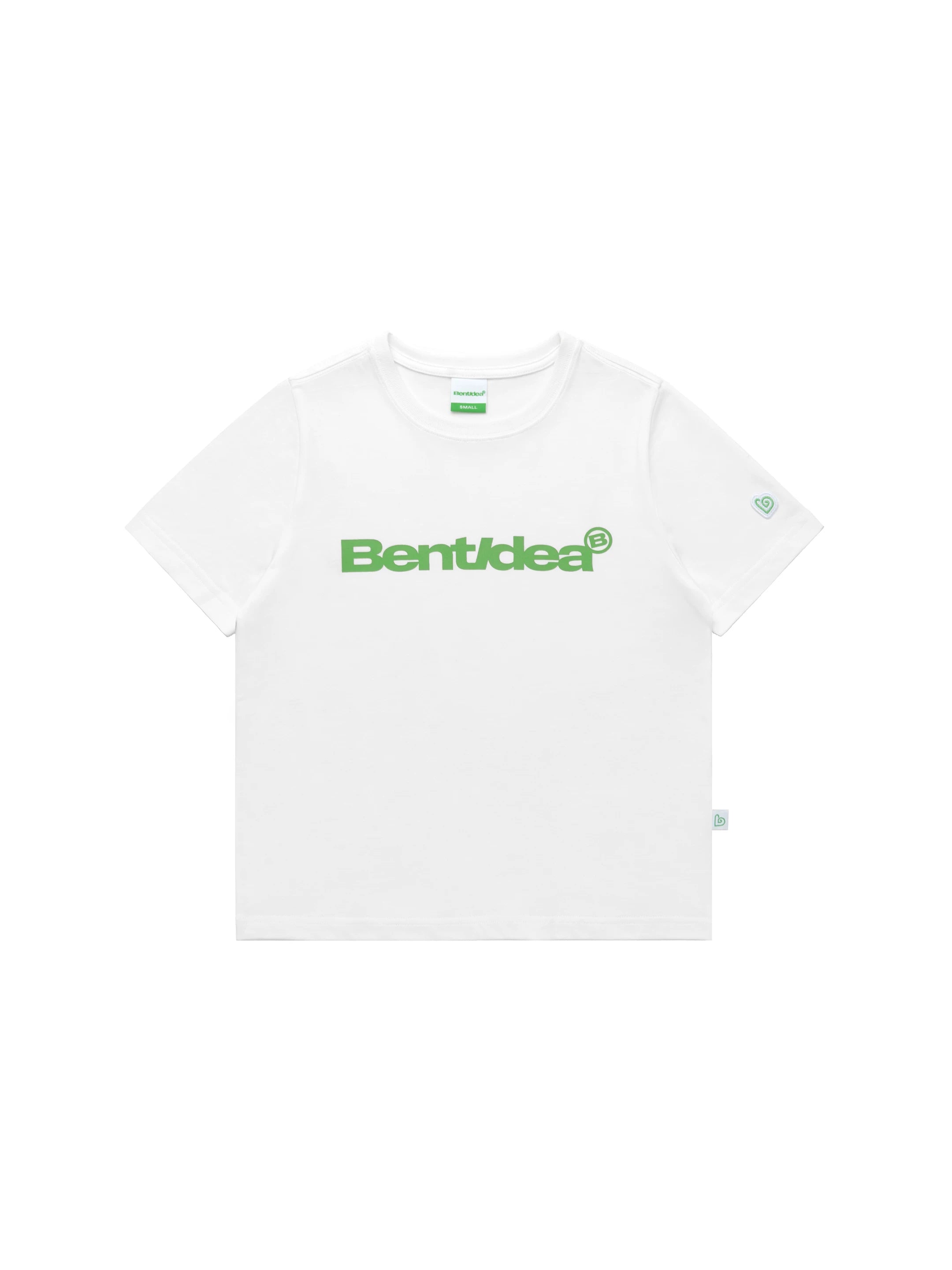 BENT IDEA Slim Fit Standard Font Logo Printed Tee