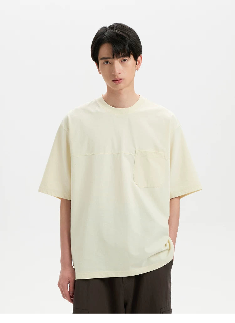 BUTTBILL Retro Simple Loose Tee
