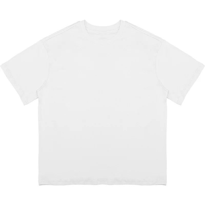 O3PARK Micro Loose Versatile Crew Neck Casual Tee