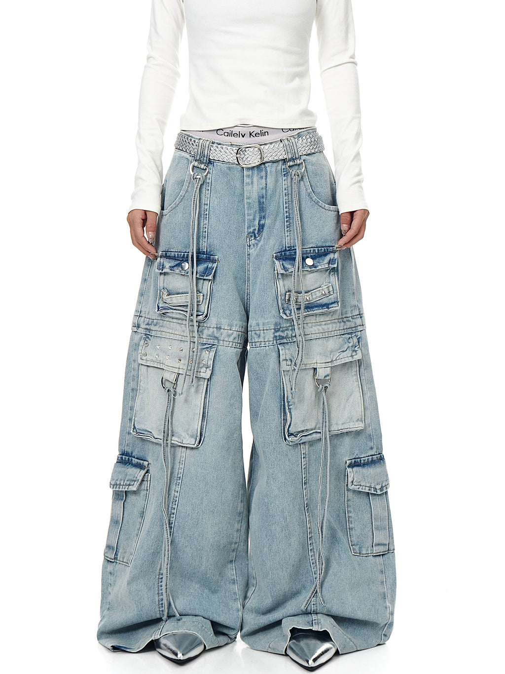 BLACKLISTS Streamer Multi-pocket Tooling Jeans