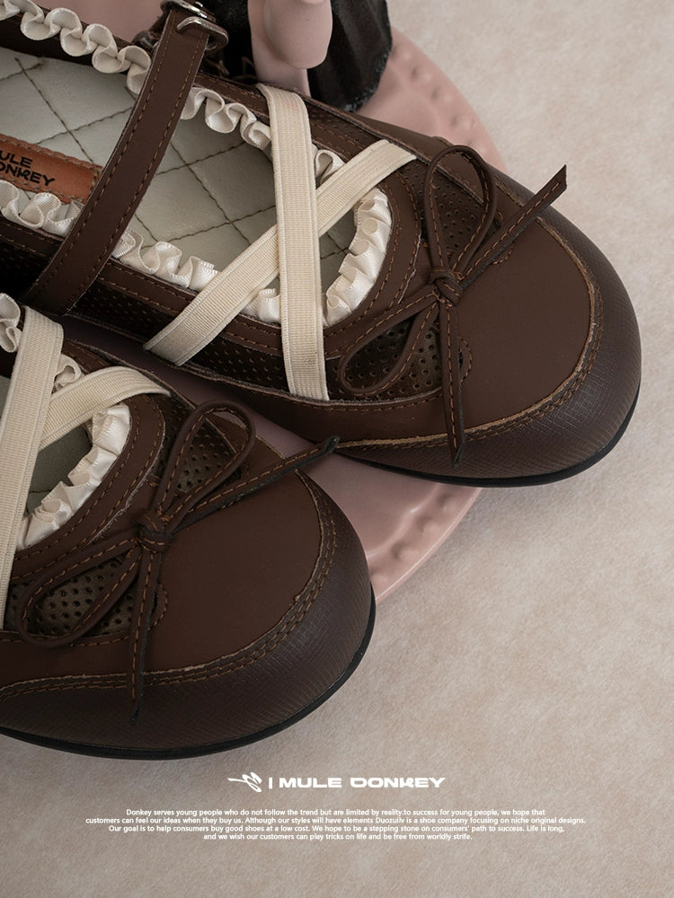 Donkey French Retro Shoes