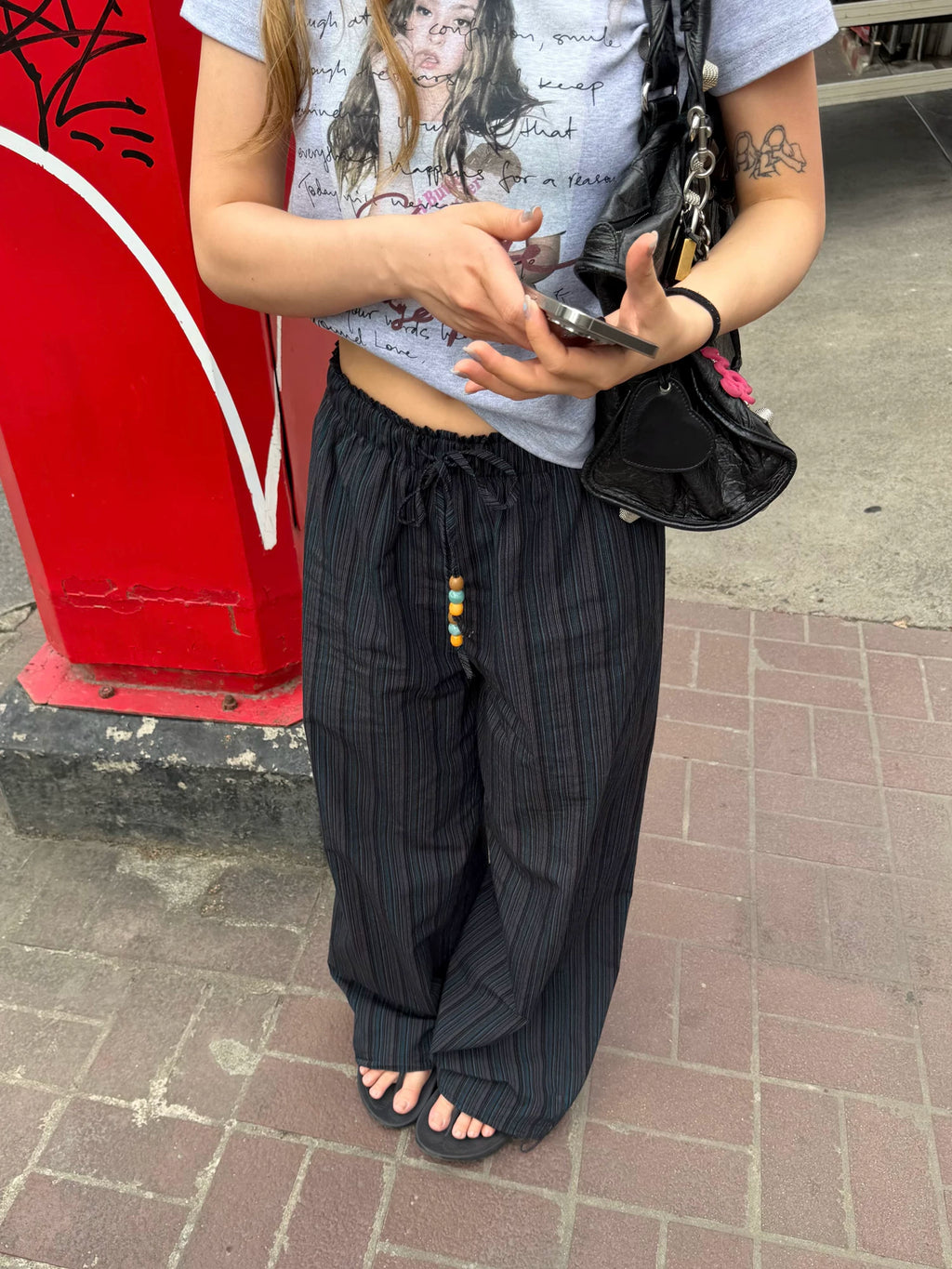 CCYE Striped Thin Casual Pants