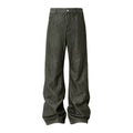 YADcrew Vintage Mid-Rise Reflective Cotton Jeans
