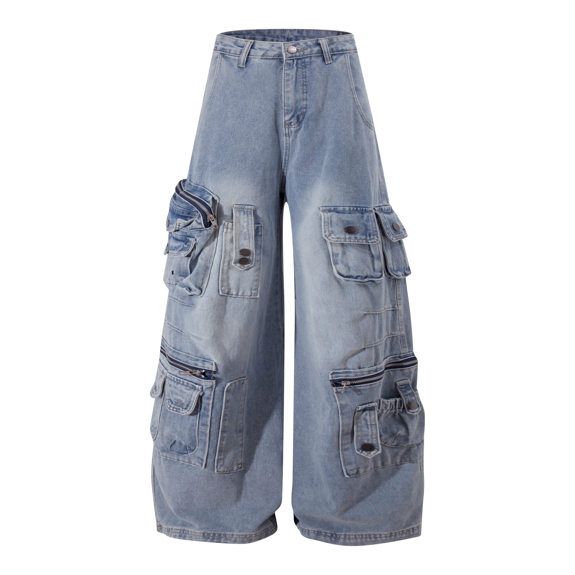 BLACKLISTS Old Multi-pocket Tooling Jeans