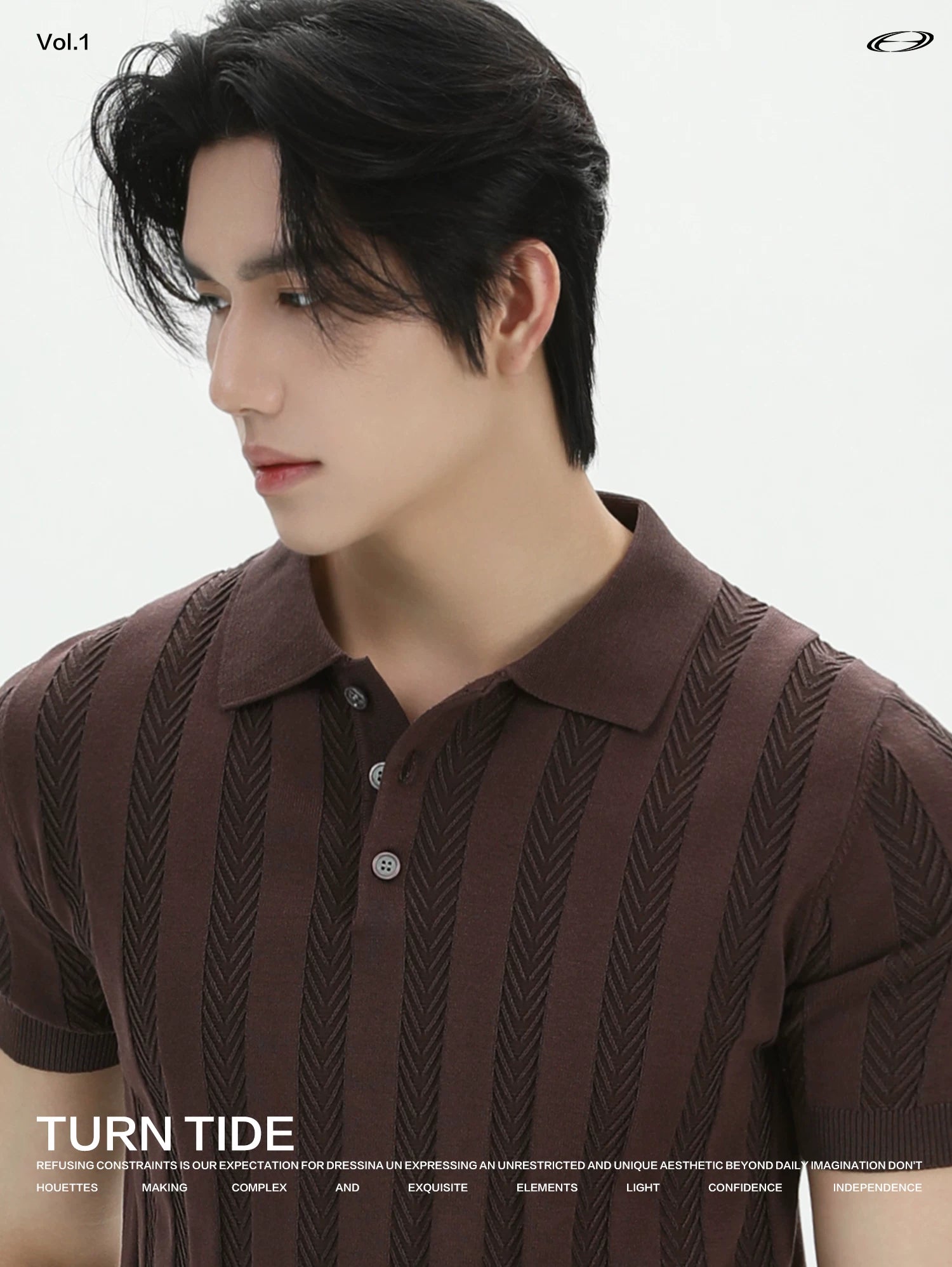 TURNTIDE Cool Knitted Anti-Wrinkle Tee