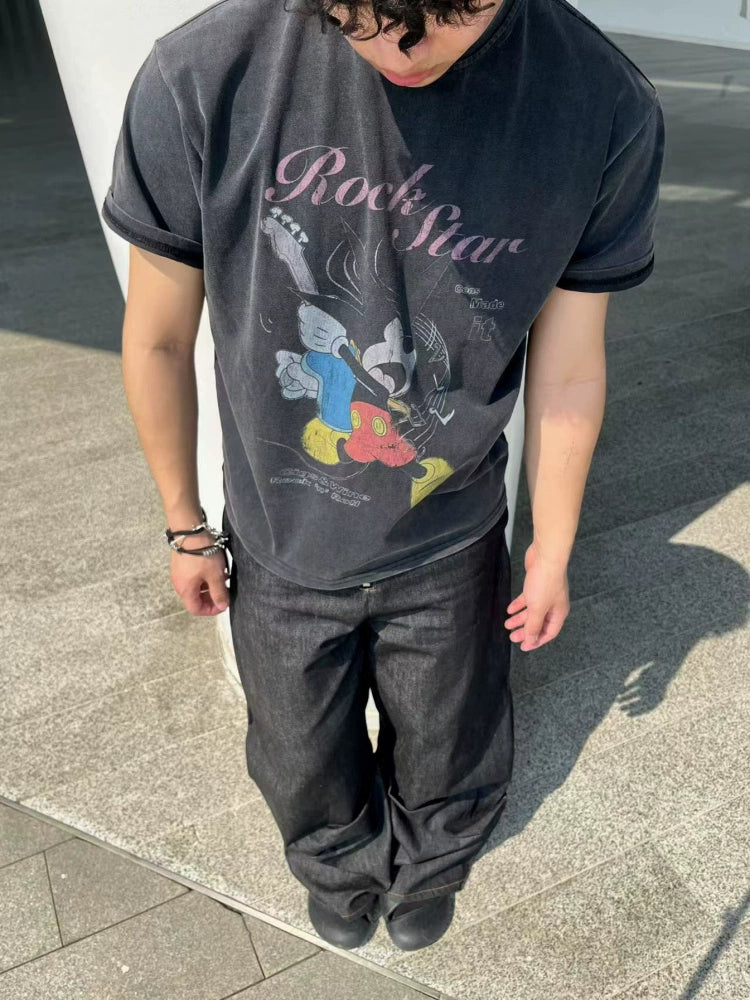 CENSMADE Mickey Print Tee