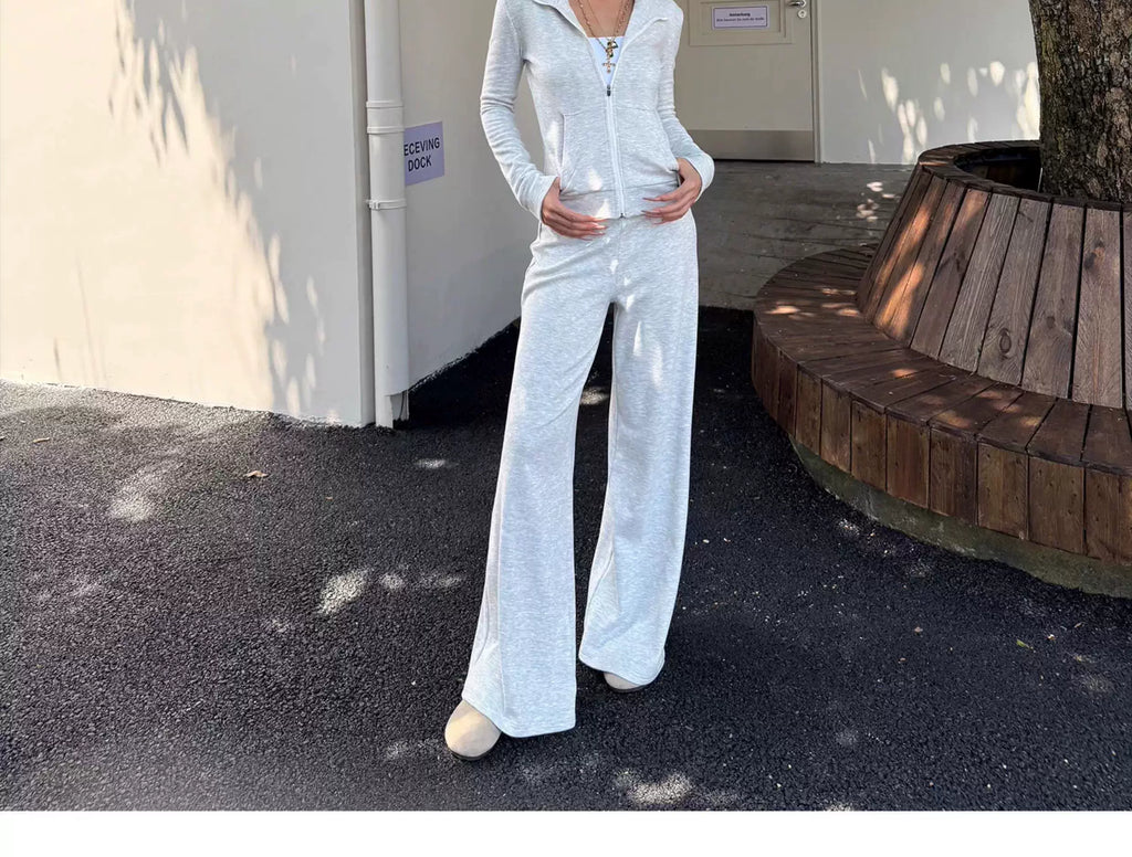 Audwyn Polished Striped Casual Sports Suit