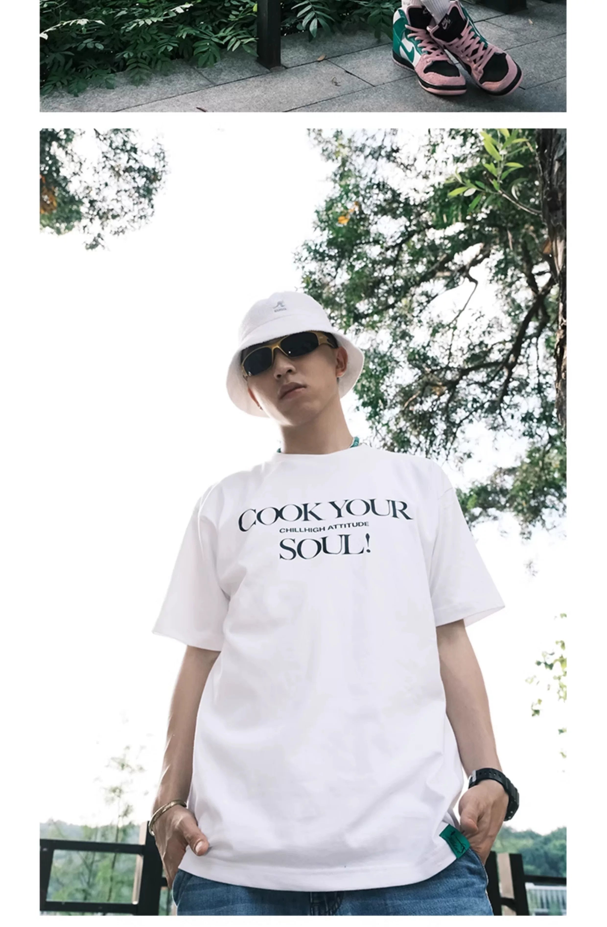 ChillHigh Simple Casual Loose Tee