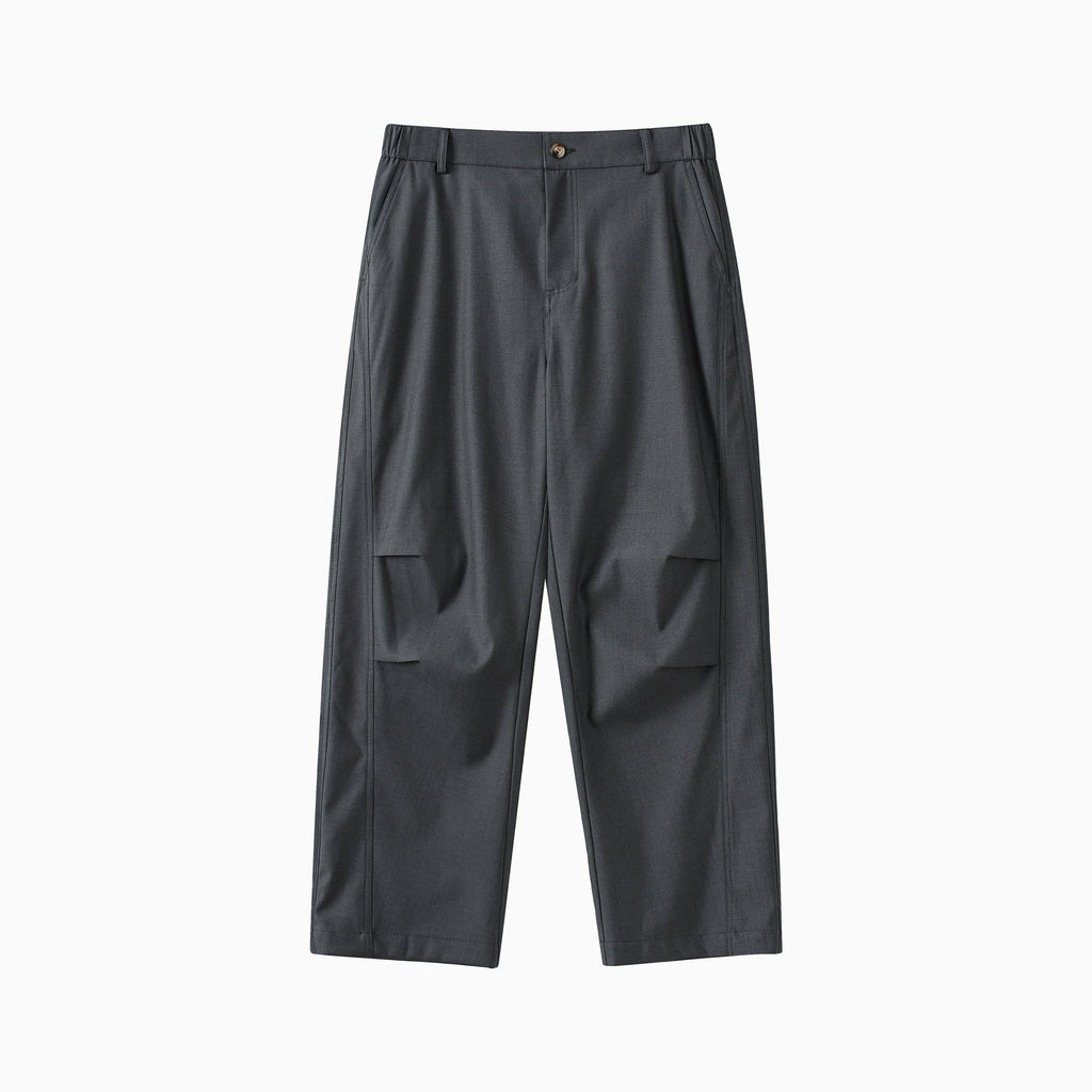 BUTTBILL 480G straight-leg loose Japanese paratrooper pants