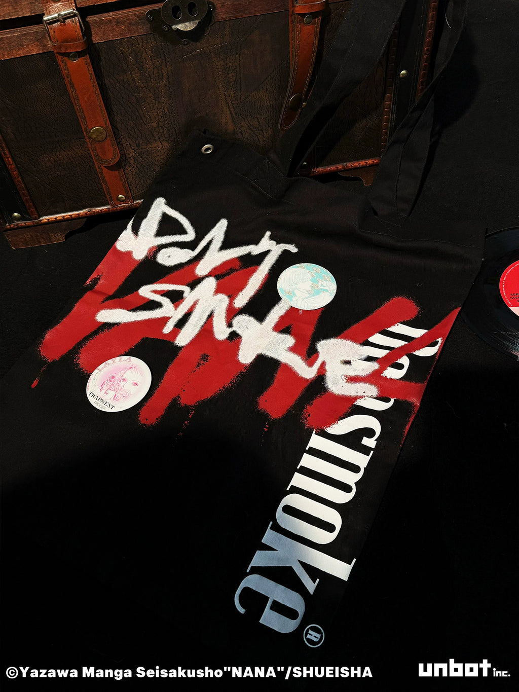 DSM Graffiti Font Large Capacity Tote Bag