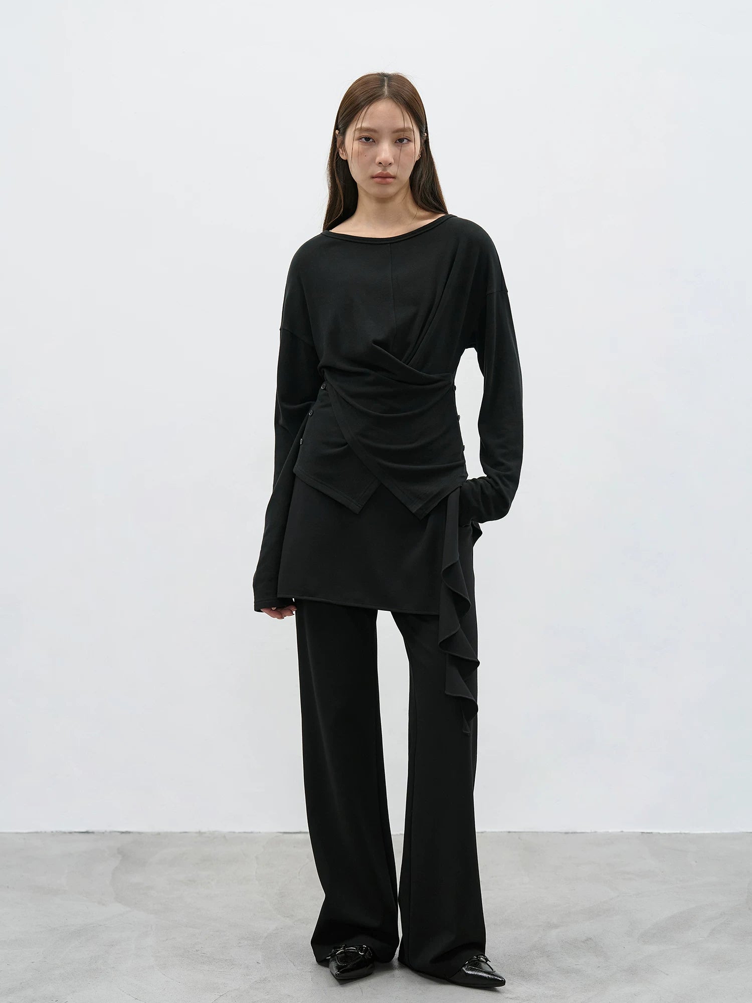 EIGHTHMONTH Micro Fart Curtain Casual Pants