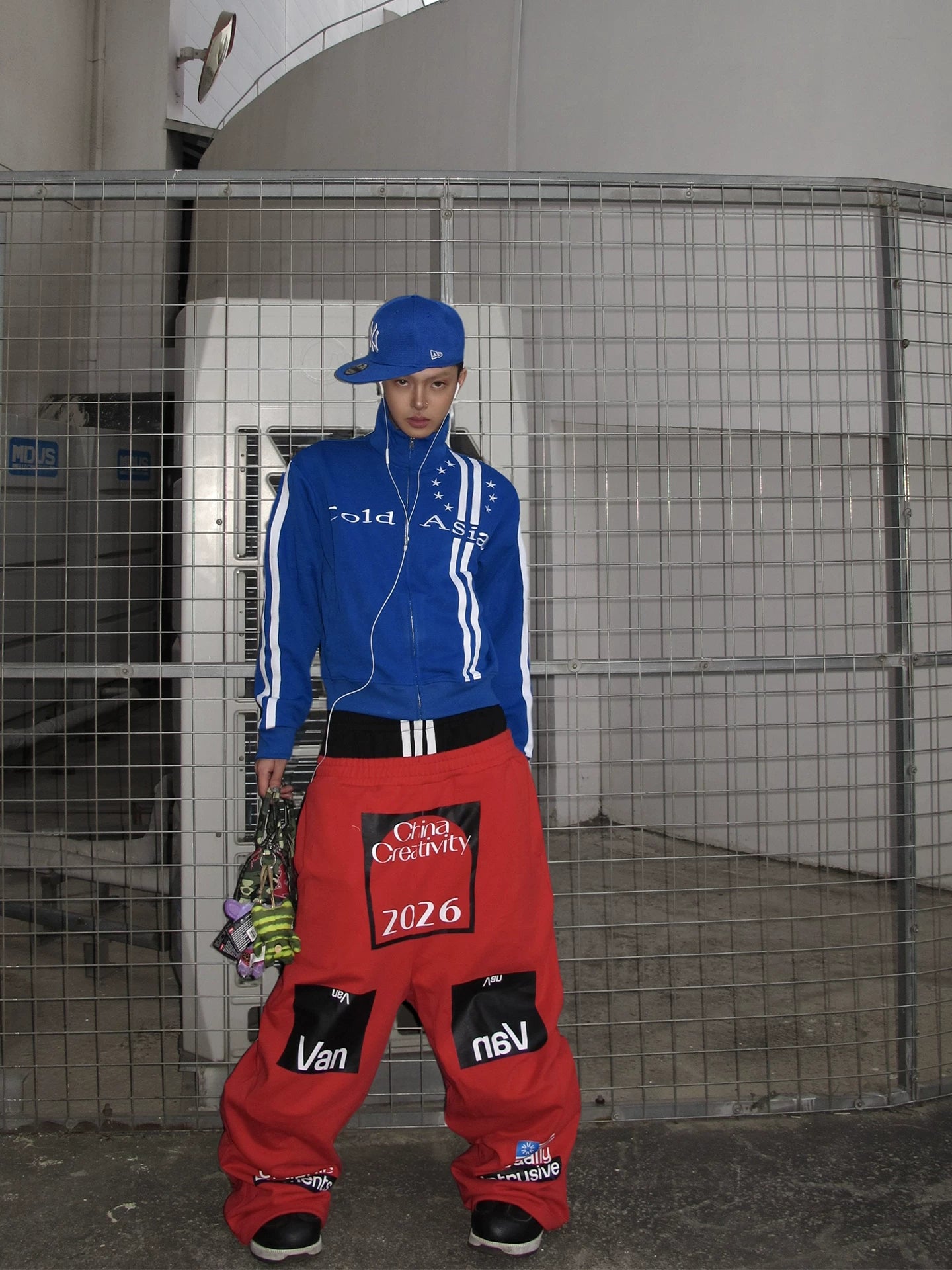 ColdAsia Embroidered Webbing Stand-up Jacket