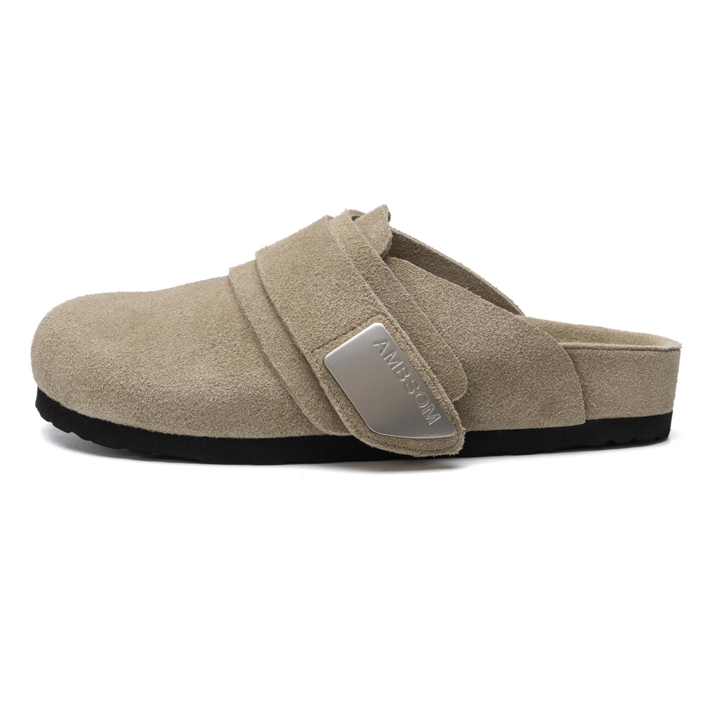 AMBSOM Leather Lazy Birkenstocks CLOGS