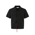 KREATE Contrasting Streamer Casual Shirt