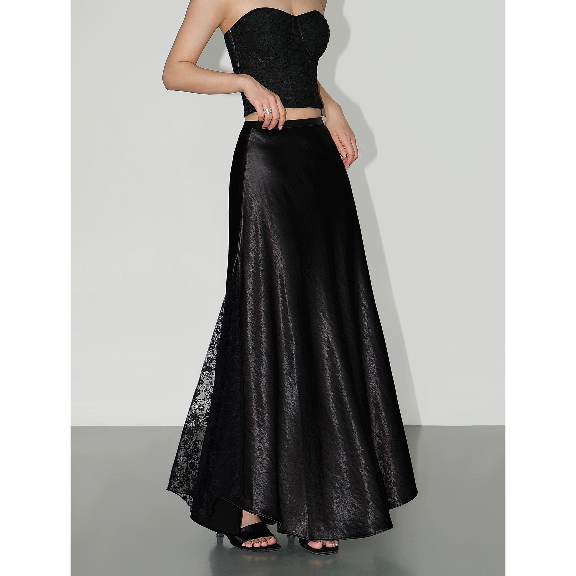 NEVA HU Premium Satin Skirt