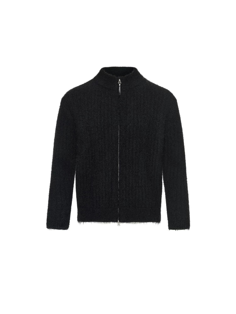 SOUTHFISH Crew Neck Slack Cardigan Sweater