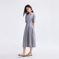 Giordano Commuter Belt V-lapel Dress