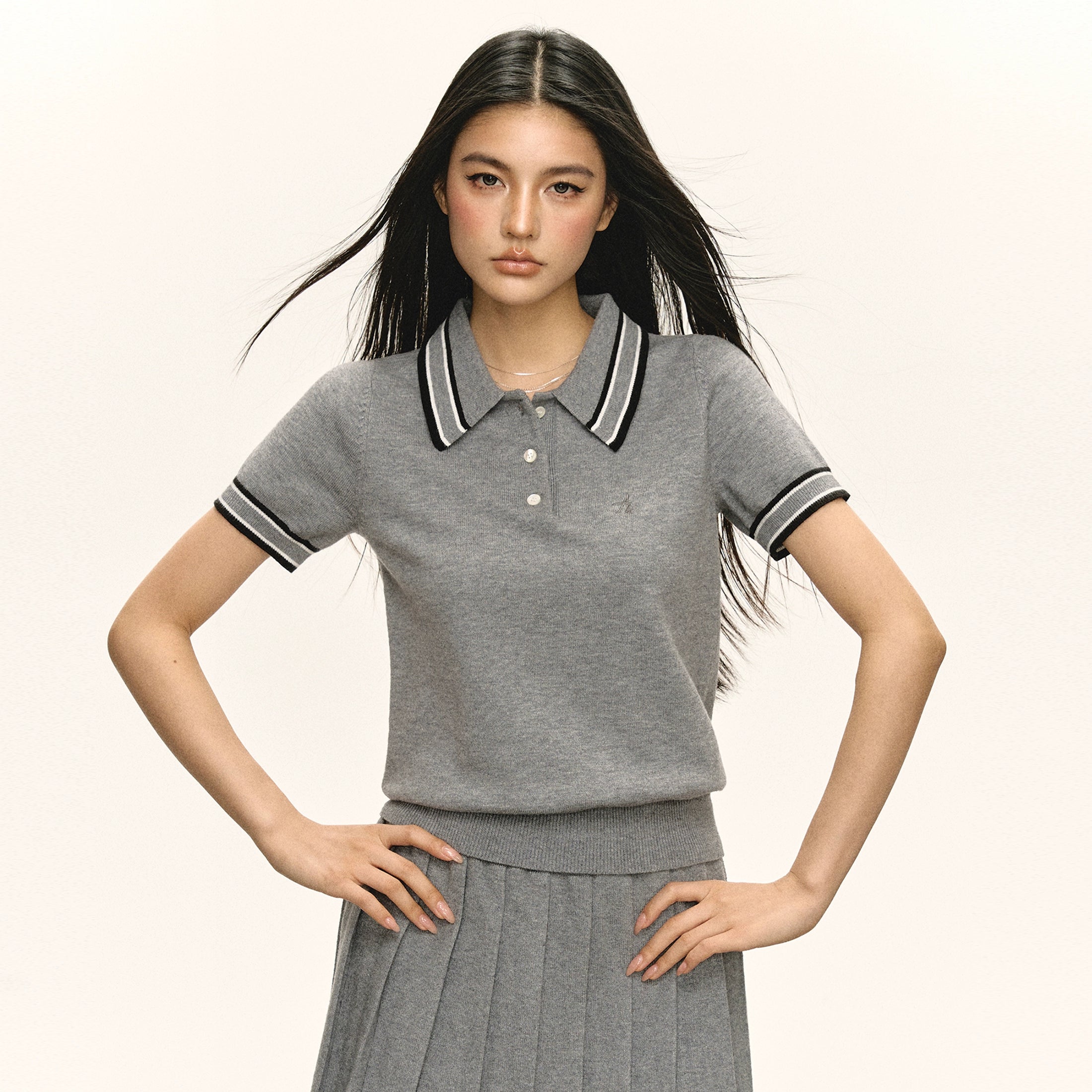 Ariseism Vintage Lapel POLO Shirt