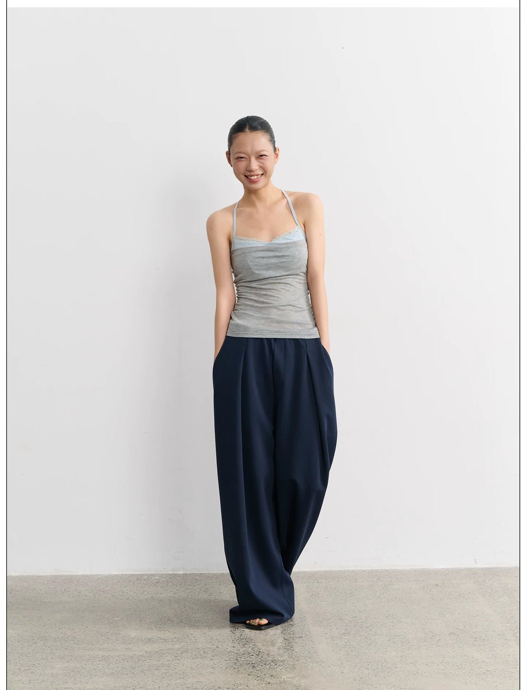 LINY LIBERTY High Waist Wide Leg Casual Versatile Sweatpants