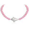 1JINN Conch Star Pink Crystal Necklace