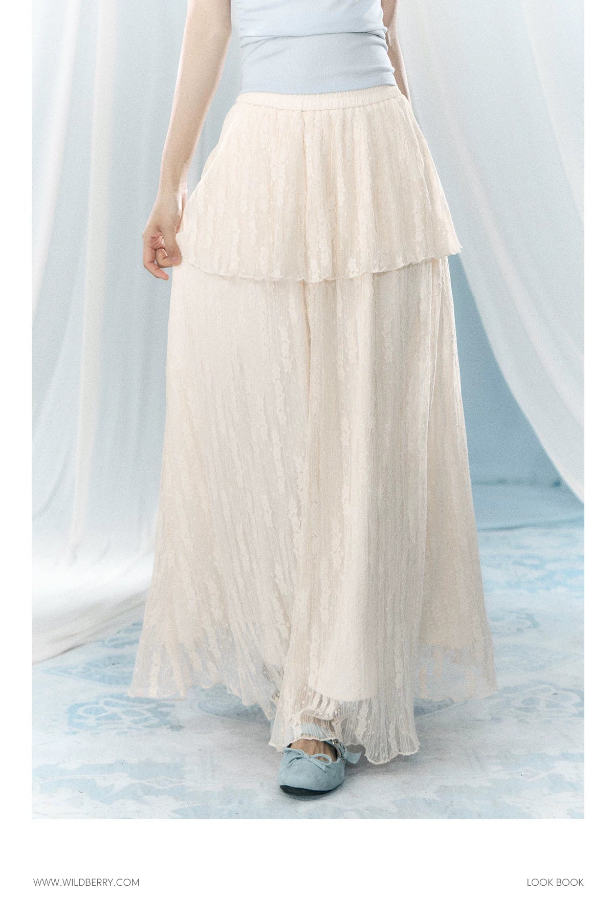 Wildberry Versatile Lace Skirt