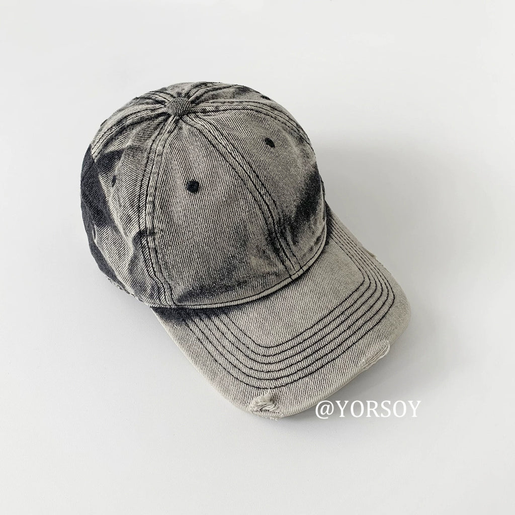 YORSOY Retro Old Tie-dye Cap