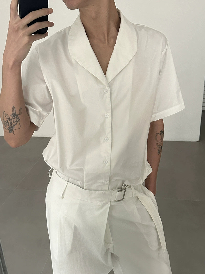 COLN Casual Loose French Shirt