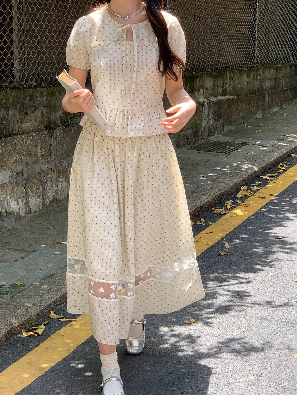 MUCHA Vintage Sweet Polka Dot Set