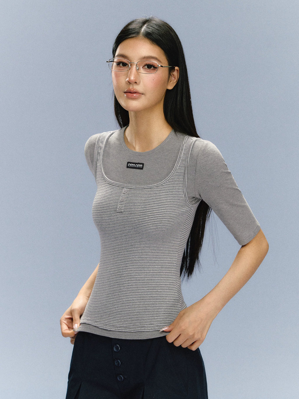 Ariseism Retro Slim Casual Tee