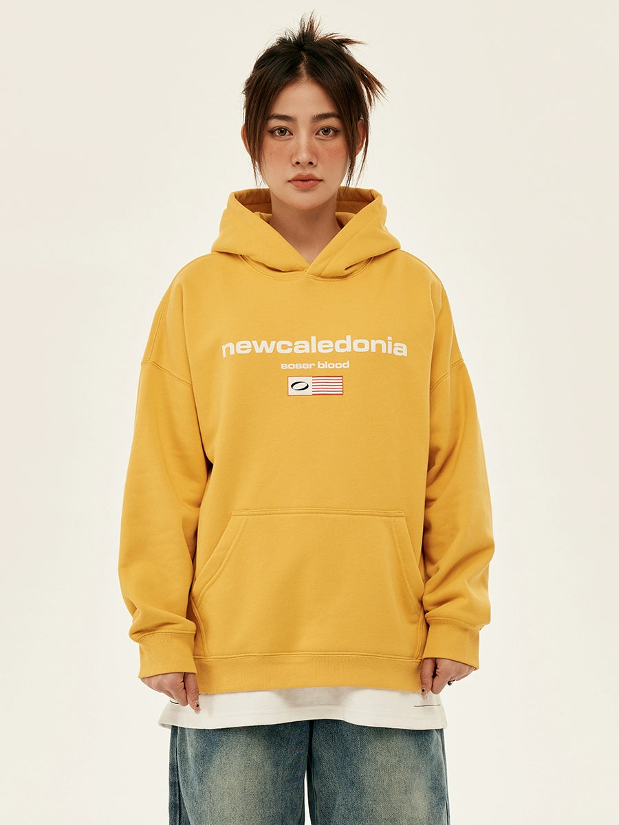 SOSER Vintage Versatile Fleece Hooded Sweater