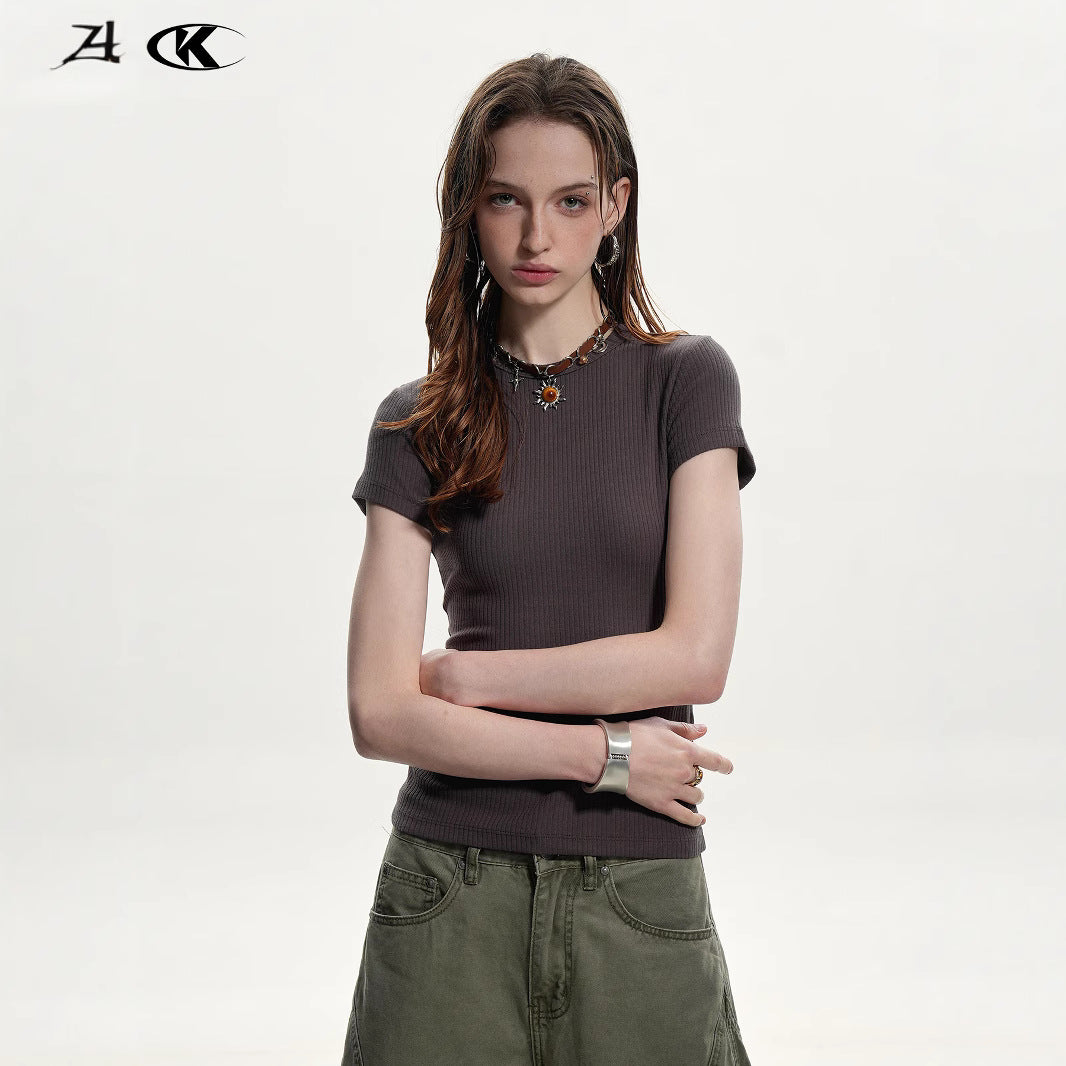 11KN Simple and Thin Versatile Slim Tee