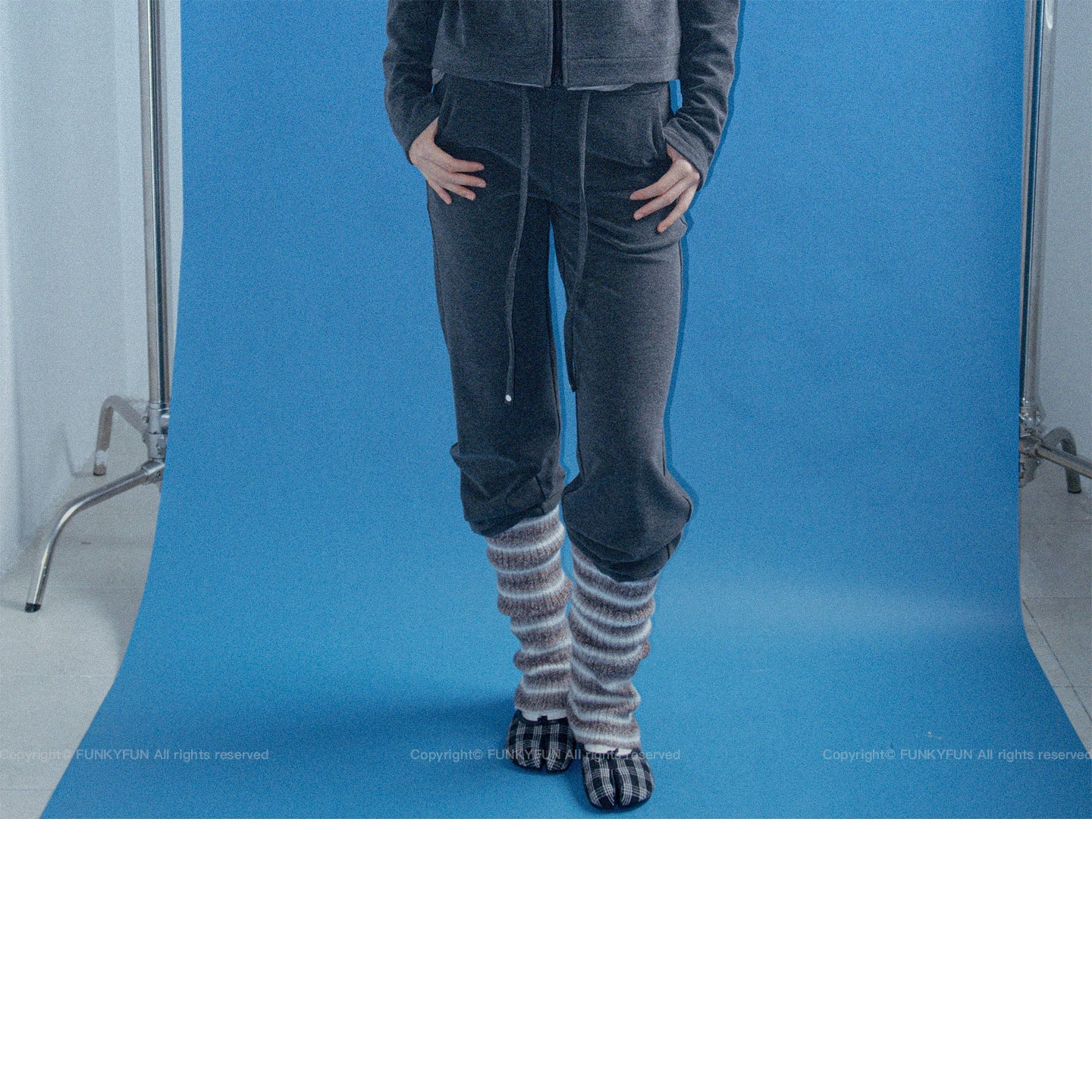 FUNKYFUN Soft Skin-friendly Abrasive Casual Sweatpants