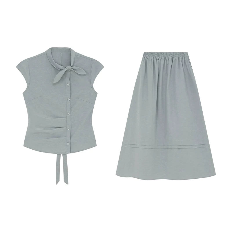 KANO Pleated Skirt Fashion Suit