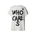 FUNKYFUN Alphabet Hand-drawn Font Printed Tee