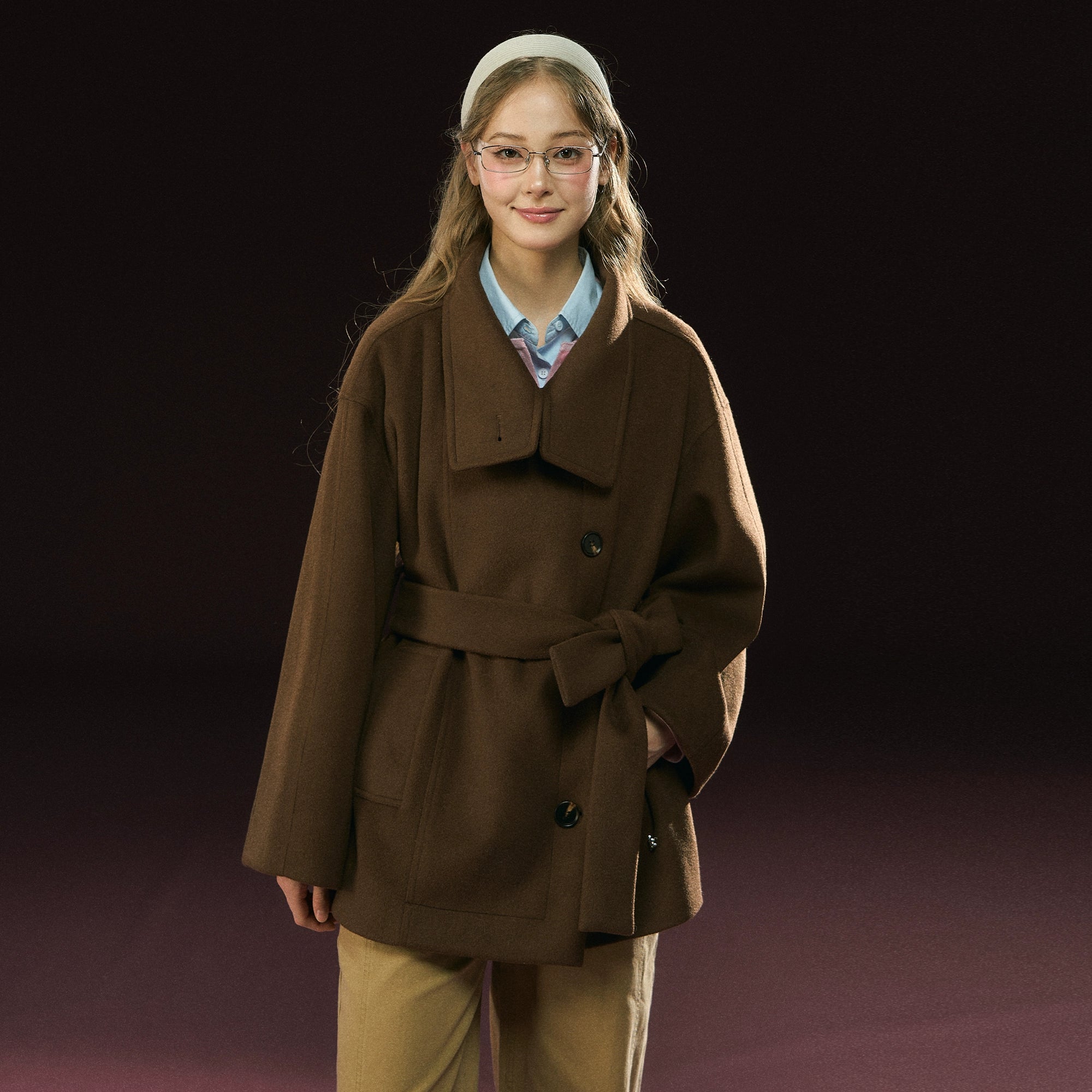 Ariseism Vintage Premium Medium and Long Wool Jacket