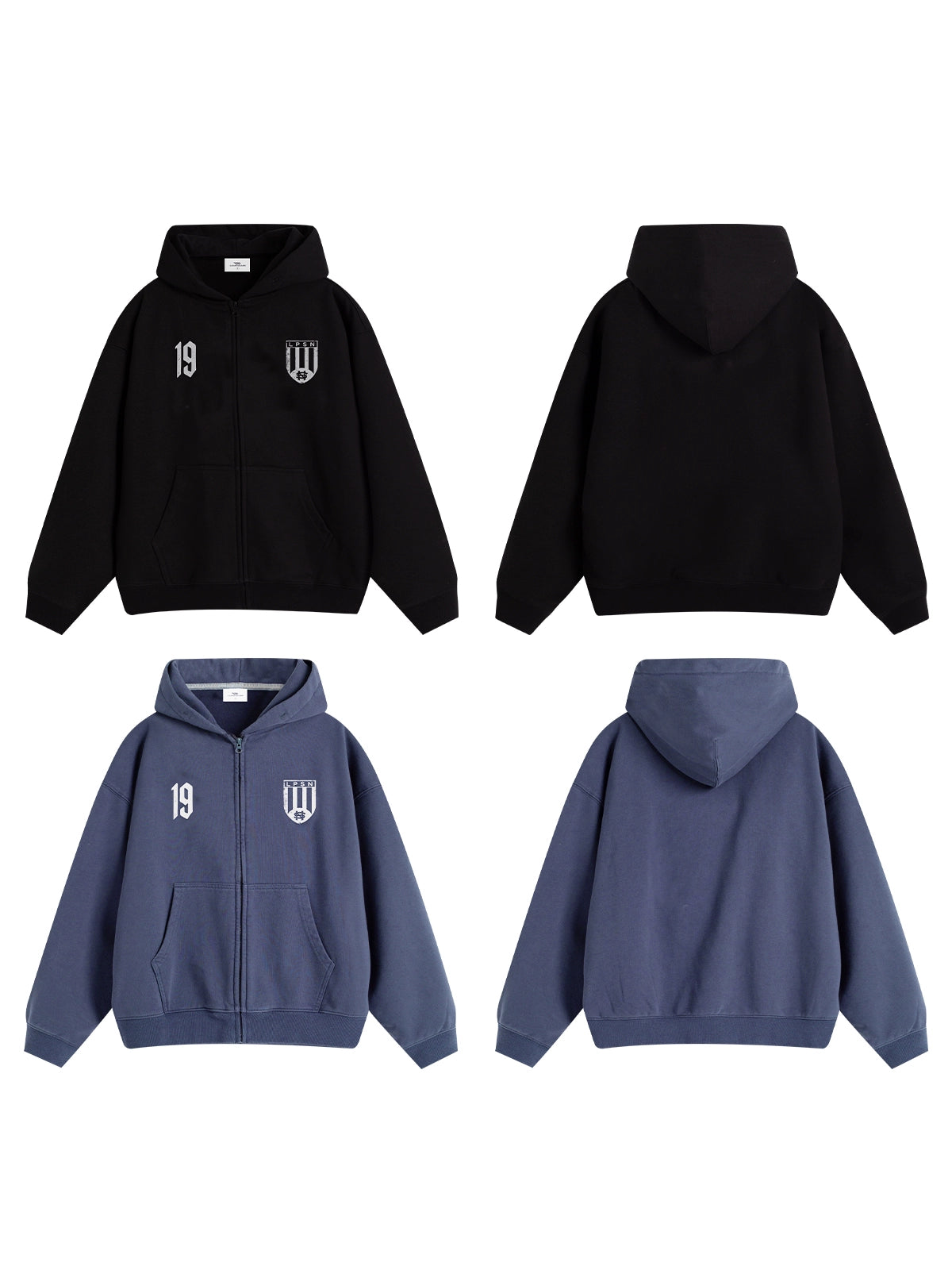 Loopsoon Loose Casual Versatile Trend Hooded Sweater
