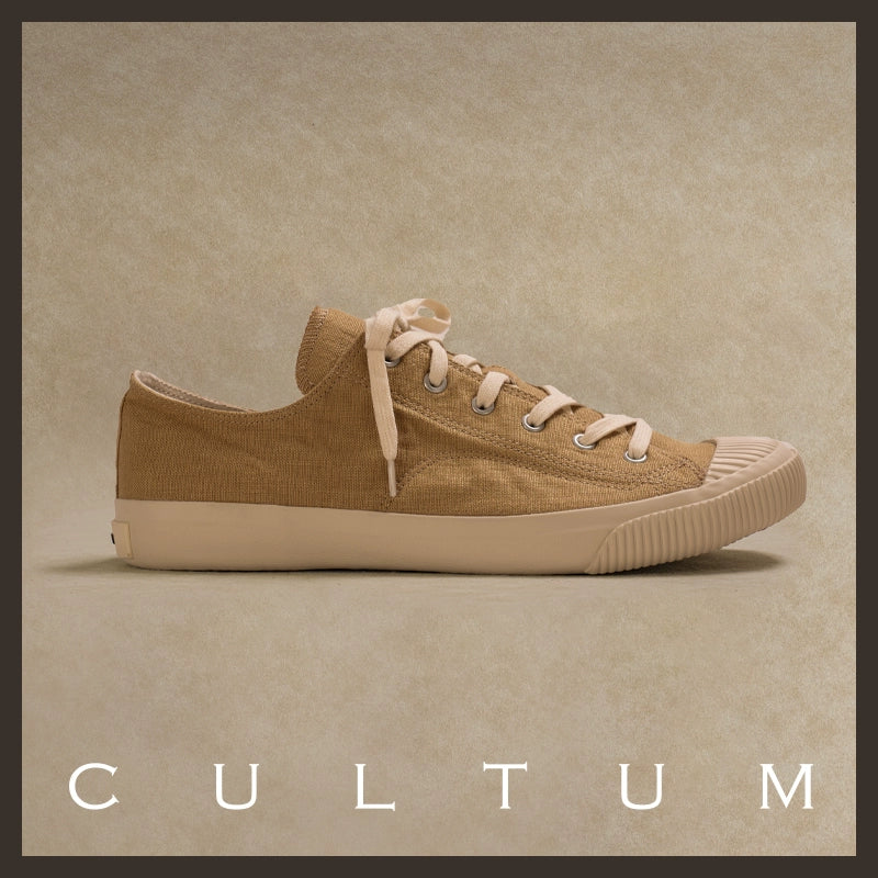 CULTUM Classic Vintage Breathable Shell Head Casual Canvas Shoes
