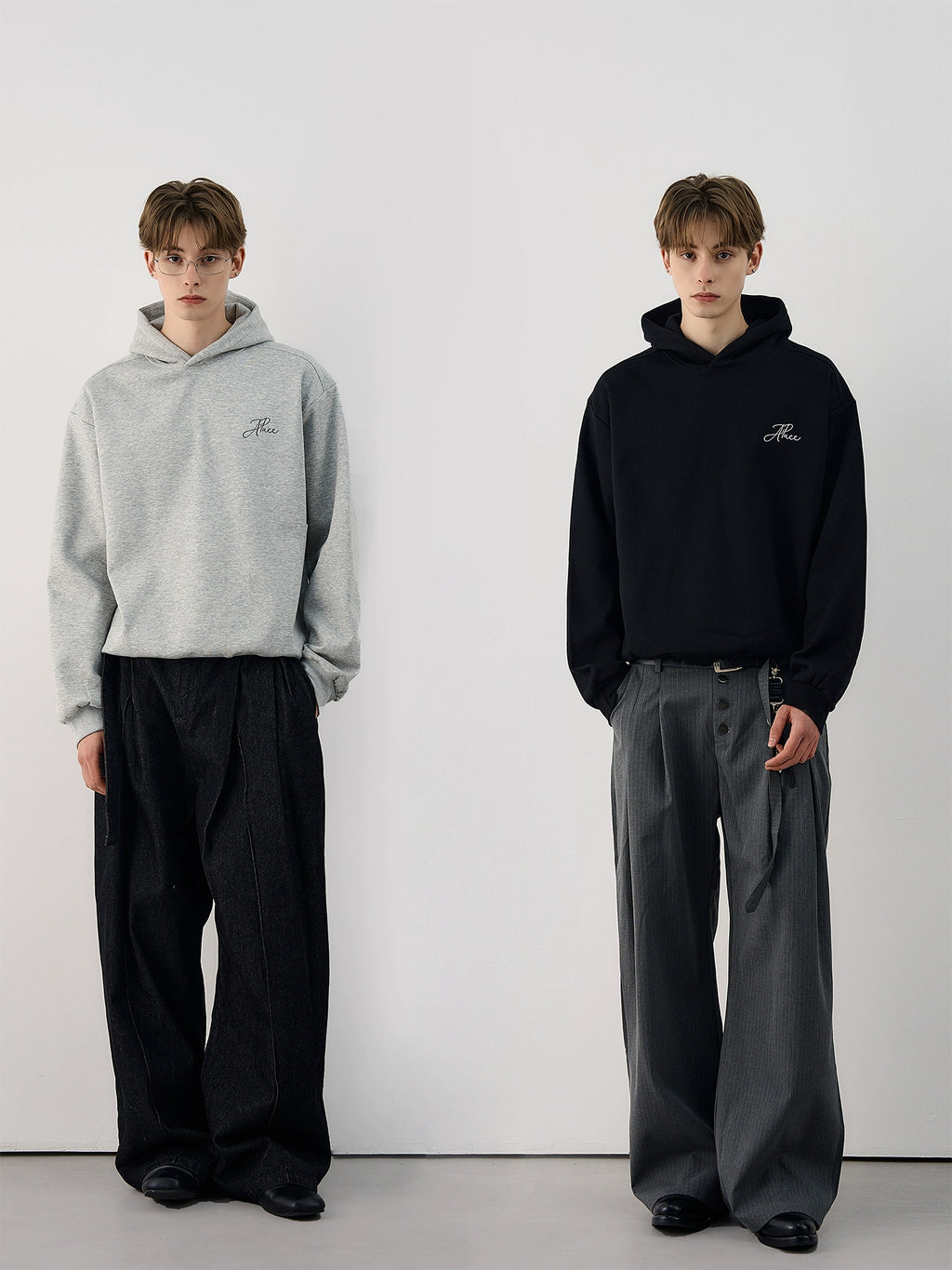 A PUEE Retro Silhouette Hooded Sweater