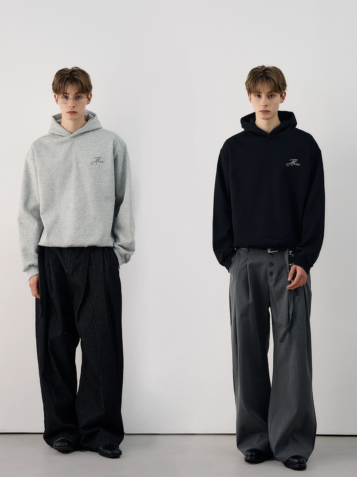 A PUEE Retro Silhouette Hooded Sweater