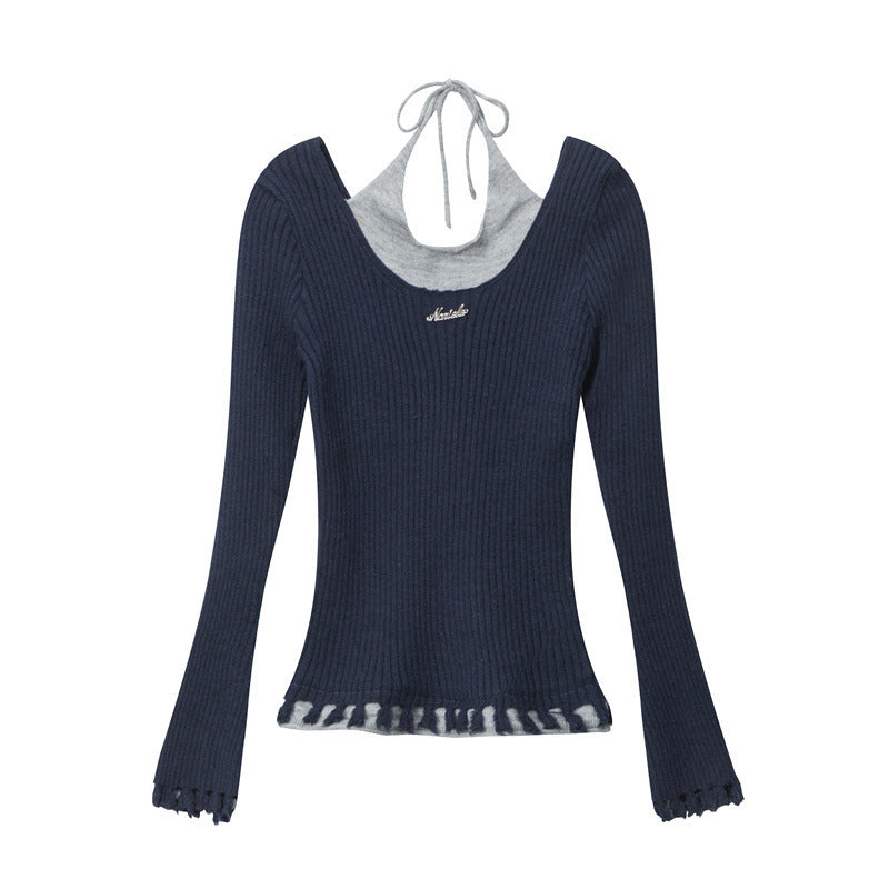 Nariele American Neck Gentle Wind Bottom Shirt