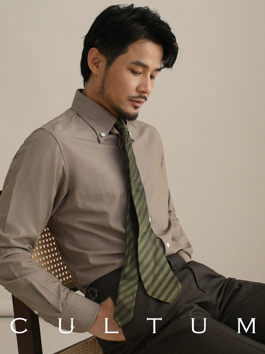 CULTUM Vintage Gentleman Casual Business Shirt