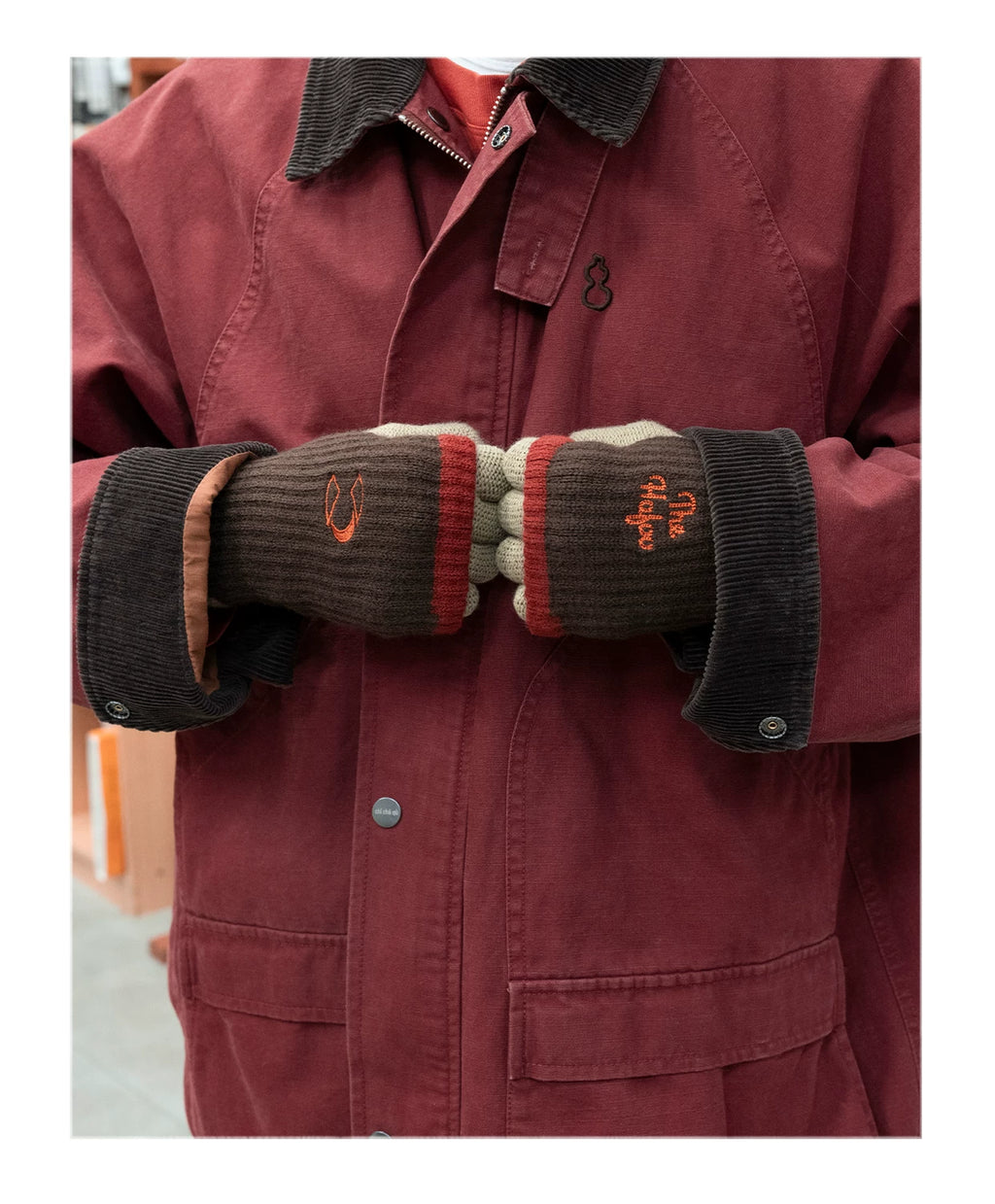 THE HOBOO Knitted Thermal Gloves