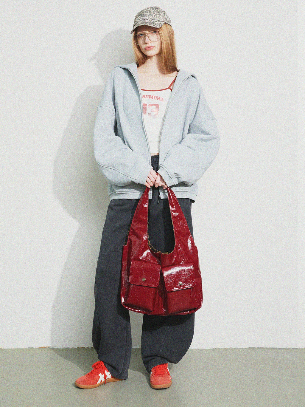 Momogigi Textured Folded Paper Textured Large Capacity Tote Bag