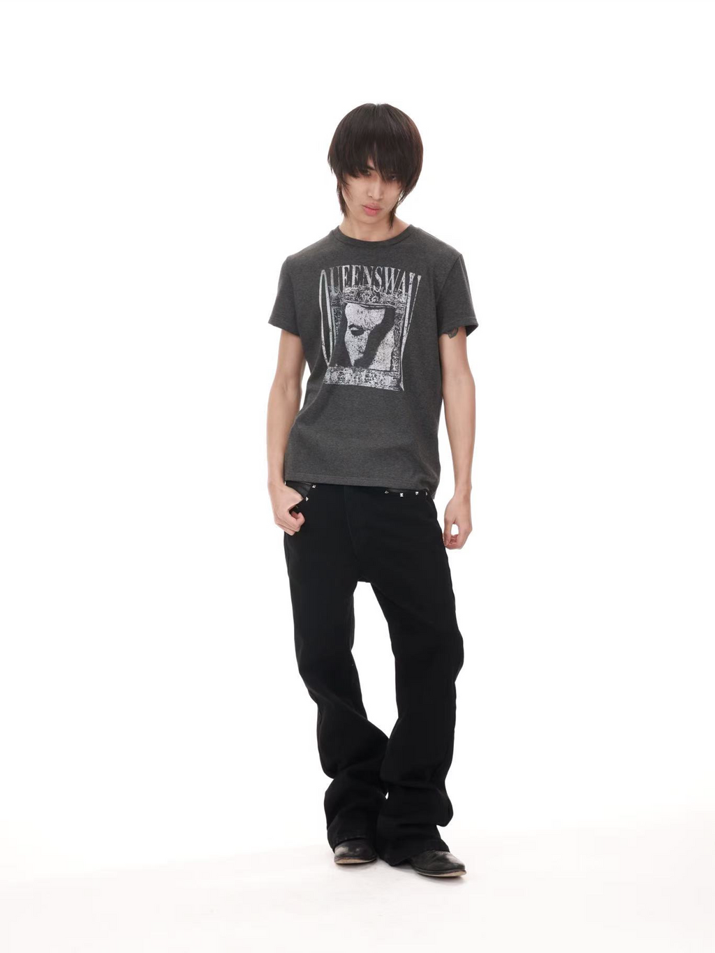 DETW Vintage Premium Front Shoulder Slim Tee