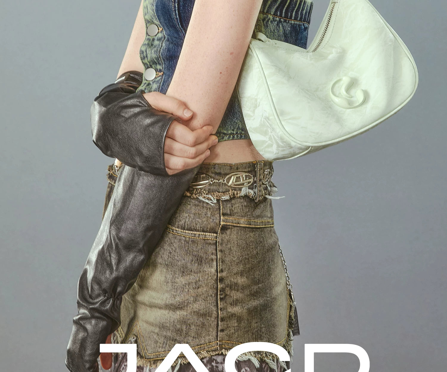 JACD Mint Green Zip-Top Hobo Bag