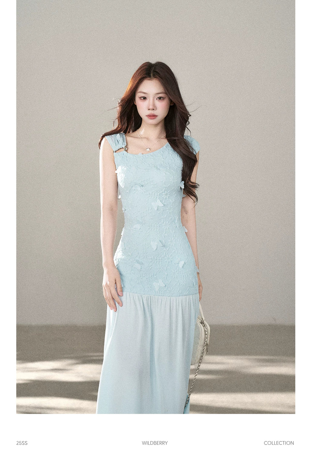 Wildberry Knitted Lace Dress