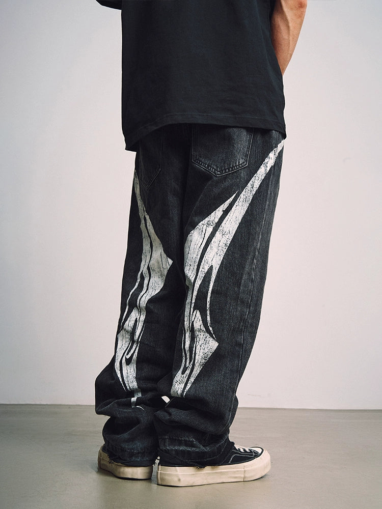 Remedy Trendy Retro Loose Straight Jeans