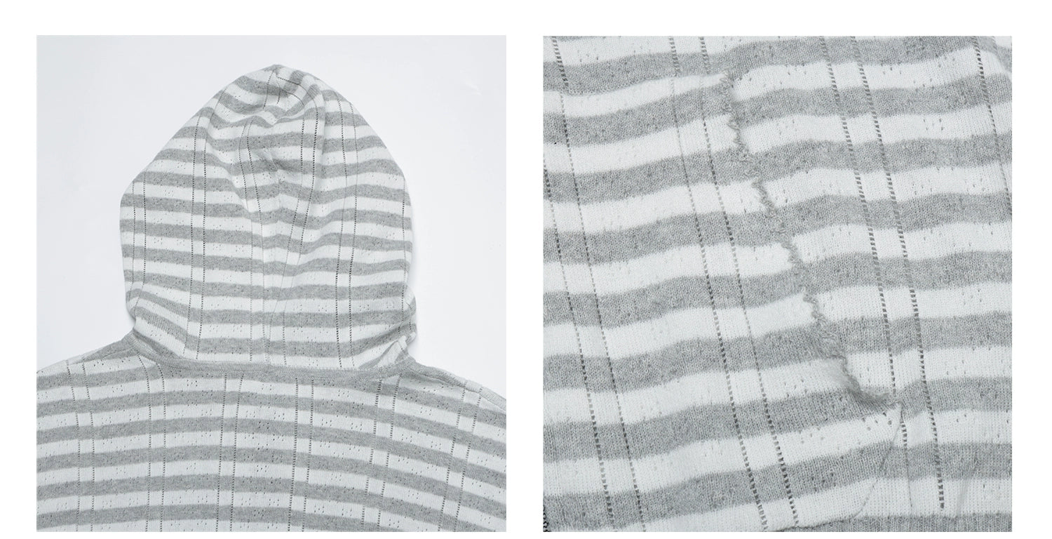 Audwyn Hooded Versatile Knitted Cardigan Jacket